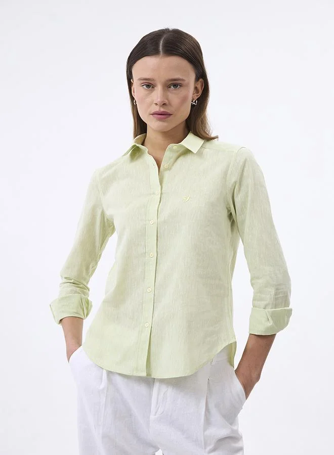Linen Blended Shirt for Women