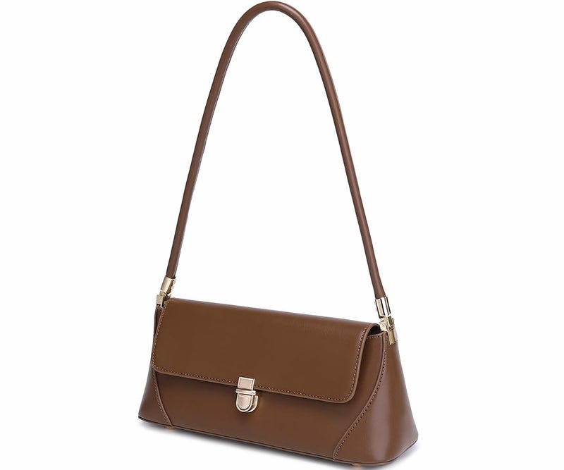 WSRYDJDL Shoulder Bags for Women Vintage Handbag Retro Classic Small Purse Cute Hobo Tote Handbag Mini Clutch Purse (Brown) - Image 4