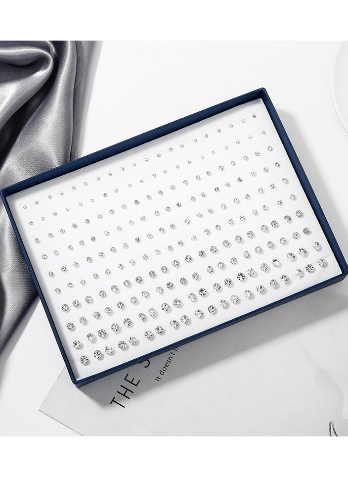 KUYING - 100 Pairs Of Boxed Earrings - Image 1