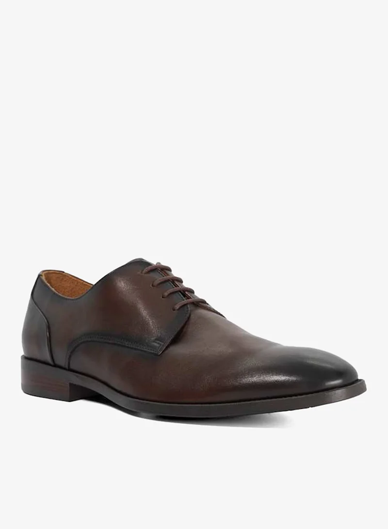 Dune London SOLE Textured Lace Up Formal Shoes