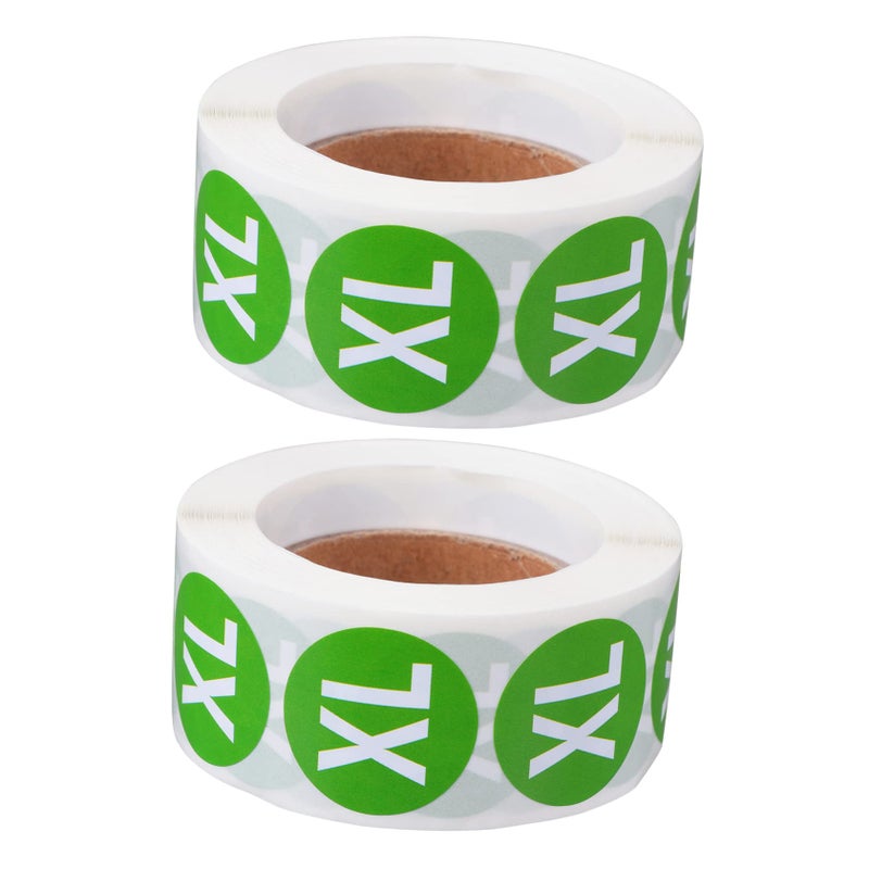 Self Adhesive Clothing Labels 2 Rolls Fade Resistant Round Tags For Easy Identification - Image 2