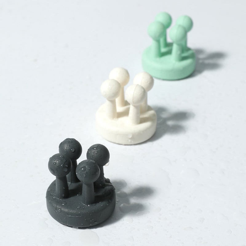 Multi-purpose Traceless Silicone Hook Strong Adhesive Firmly Clamp Kitchen Bathroom Waterproof Hook - Image 2