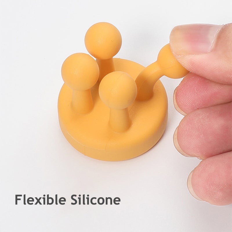 Multi-purpose Traceless Silicone Hook Strong Adhesive Firmly Clamp Kitchen Bathroom Waterproof Hook - Image 3