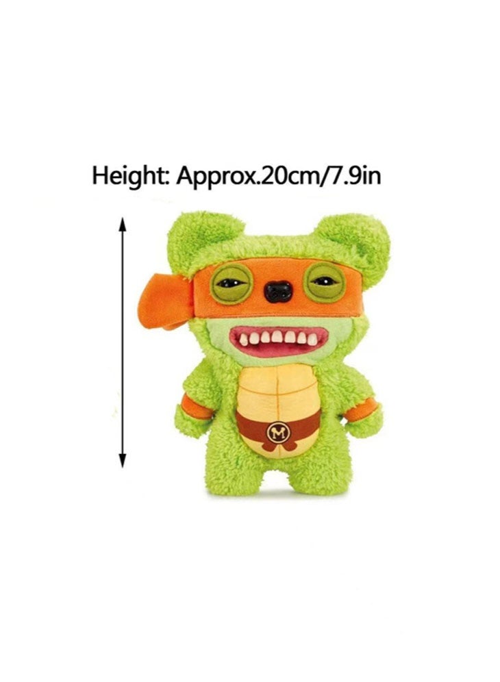 general Tooth monster doll plush toy ugly cute monster funny plush doll decoration - Image 2