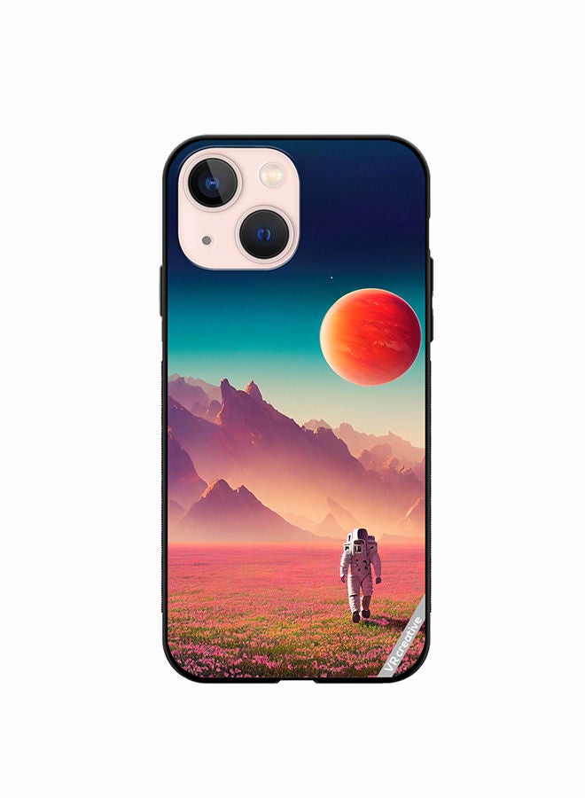 VR CREATIVE Protective Case Cover For Apple iPhone 14 Plus An Astronaut In A Spacesuit Walks Around An Alien Planet And Explores Its Surface Design Multicolour - Image 1