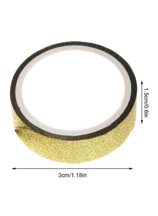 NIBEMINENT 50-Piece DIY Glitter Washi Decorative Tape - Image 3