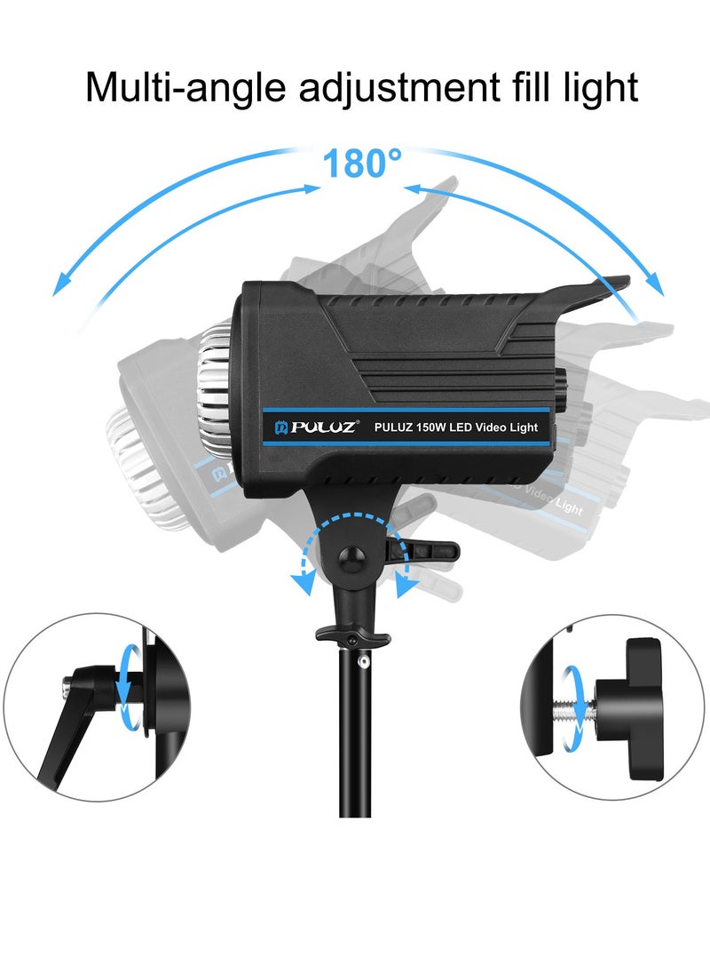 PULUZ - 150W Dual Color Constant Temperature LED Fill Light Soft Light Photography Set with Remote Control - Image 1