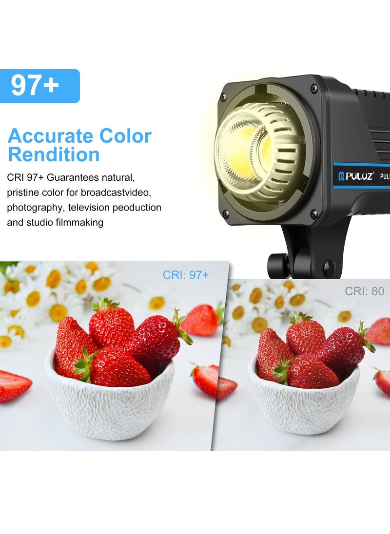 PULUZ - 150W Dual Color Constant Temperature LED Fill Light Soft Light Photography Set with Remote Control - Image 1