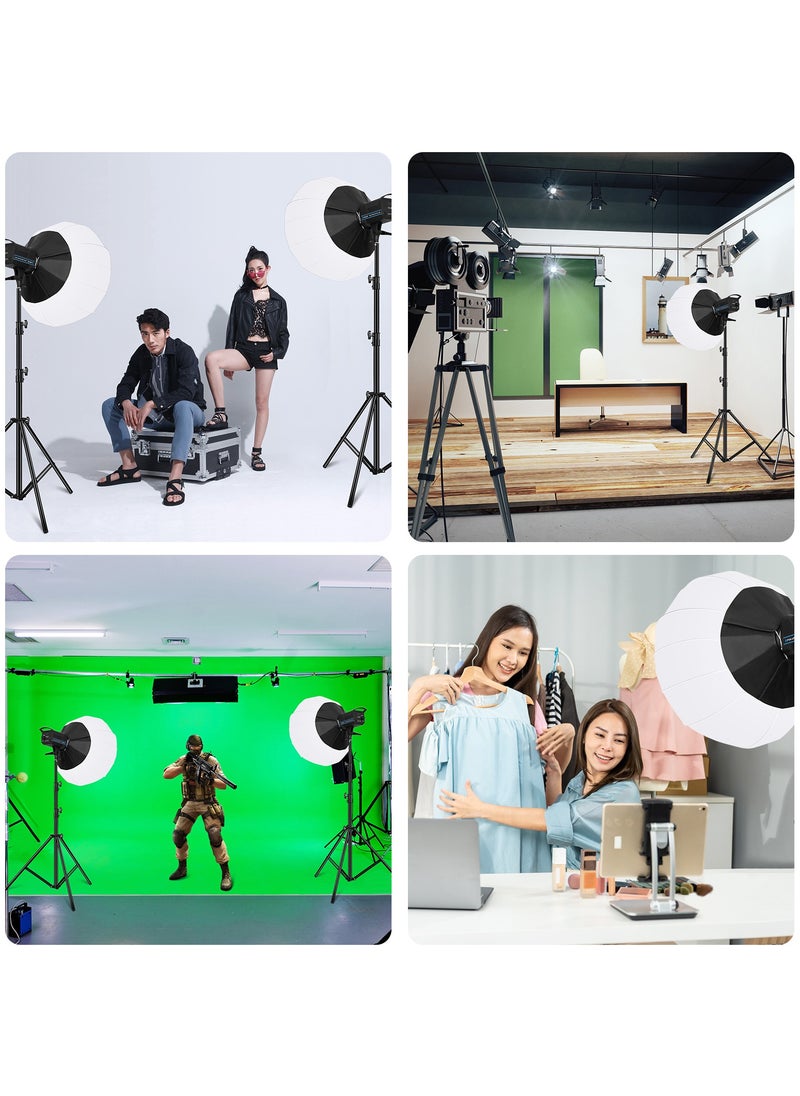 PULUZ - 150W Dual Color Constant Temperature LED Fill Light Soft Light Photography Set with Remote Control - Image 1
