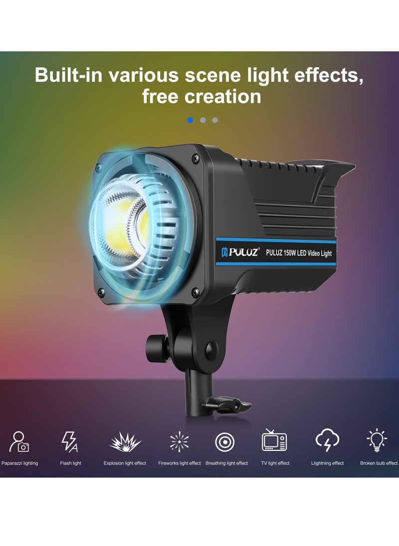 PULUZ - 150W Dual Color Constant Temperature LED Fill Light Soft Light Photography Set with Remote Control - Image 1