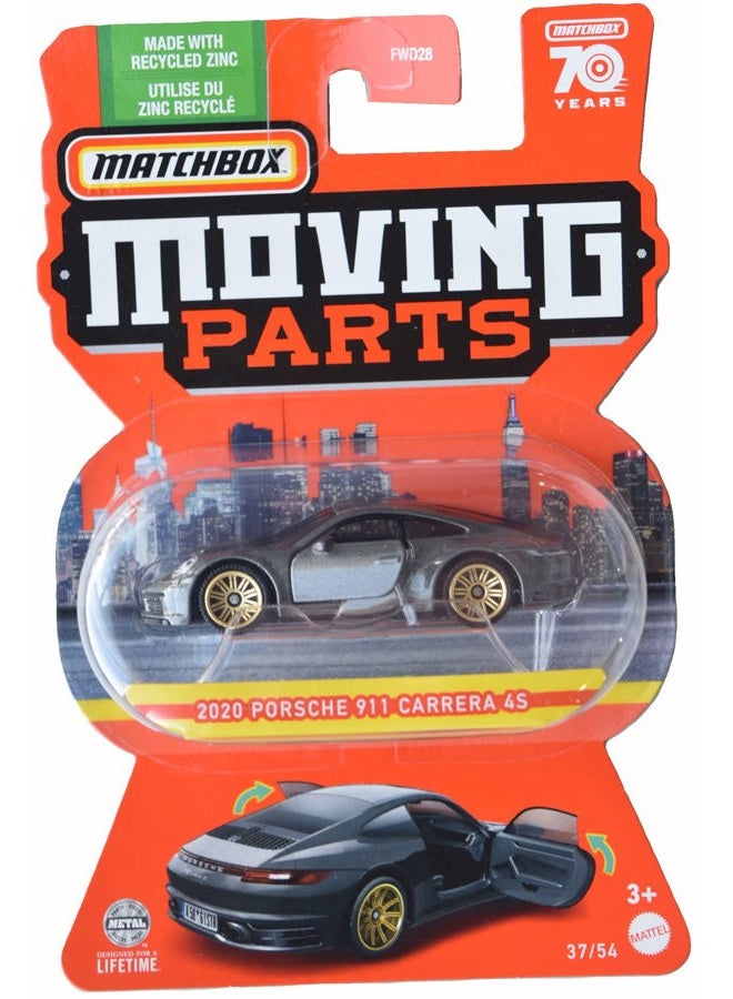 MATCHBOX 2020 Porsche 911 Carrera 4S, Moving Parts 37/54