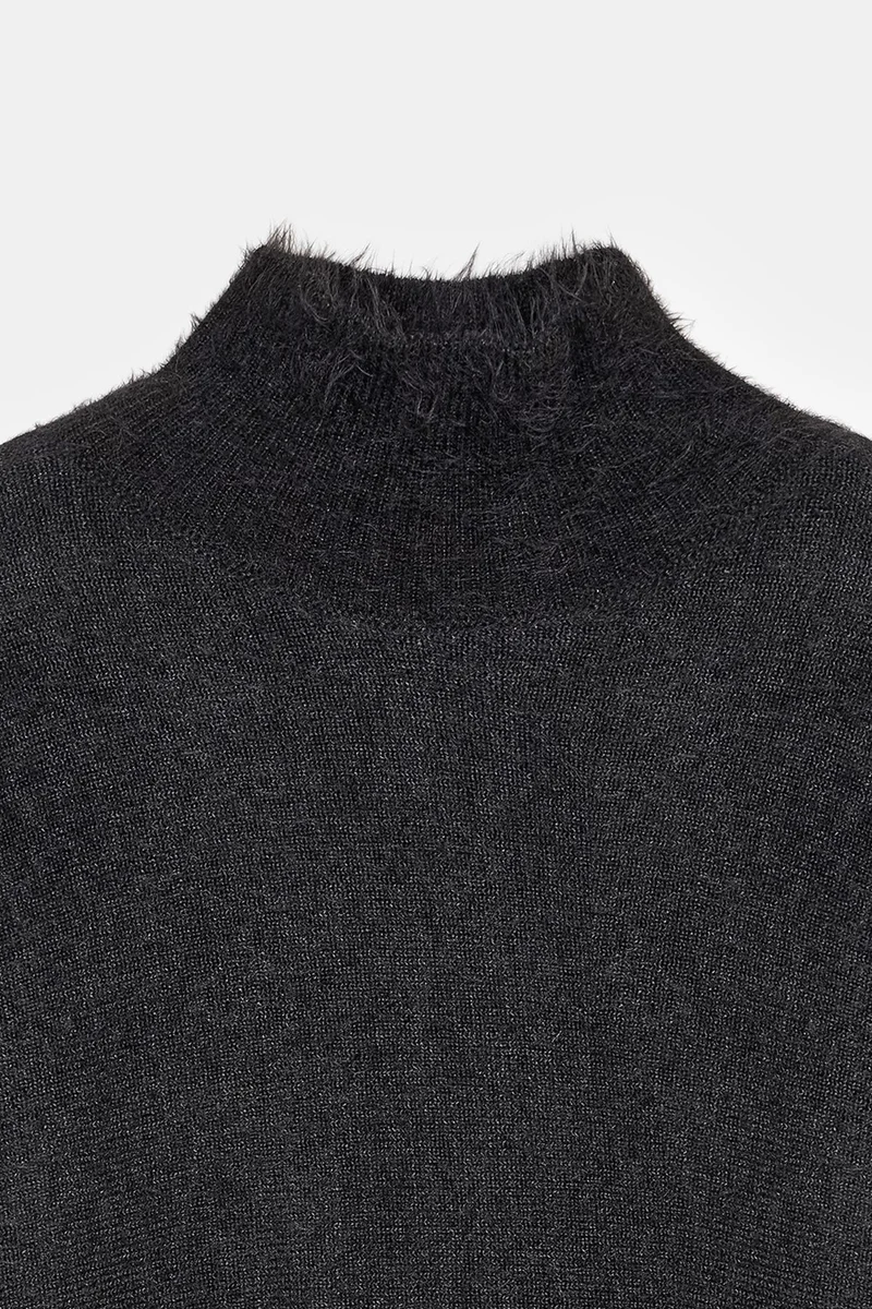 Dilvin Black DILVIN Women's Wool-Blend Sweater for Women | Best Price UAE