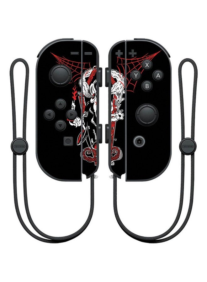 مايتي سكينز غلاف Mightyskins متوافق مع وحدة تحكم Nintendo Joy Con وغطاء لاصق من Crackula - Image 1