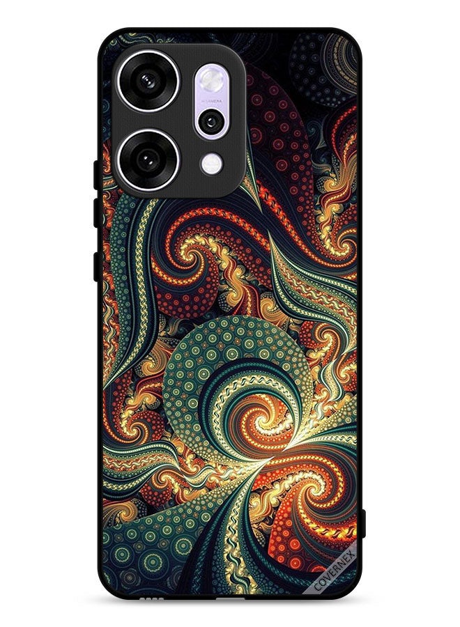 Covernex Oppo Reno14 Pro Protective Case Cover Mandala Vintage Pattern - Image 1