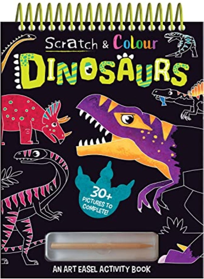 null - Scratch and Colour Dinosaurs - Image 1