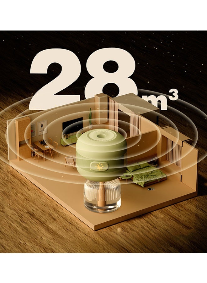 طارد البعوض ، طارد البعوض الإلكتروني للاستخدام الداخلي ، خفيف وعديم الرائحة ، مع الوضع الصامت في الوقت المناسب ، طارد البعوض العالمي بزاوية 360 درجة ، بدون شموع أو لهب ، لا DEET ، مناسب للمنزل ، غرفة النوم ، المكتب ، المطبخ - Image 4