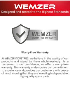 WEMZER INDUSTRIES WEMZER | Premium Ceramic Brake Pads |04465-33290-WZ|Compatible With: Lexus, Mitsubishi, Toyota (Find Fitting Compatibility in Description)  - Image 3