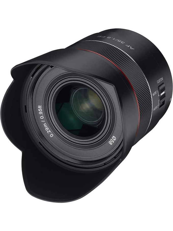 Samyang 35Mm F1.8 Auto Focus Compact Full Frame Wide Angle Lens For Sony E Mount, Black (Syio3518-E) - Image 2