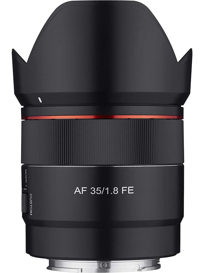 Samyang 35Mm F1.8 Auto Focus Compact Full Frame Wide Angle Lens For Sony E Mount, Black (Syio3518-E) - Image 4
