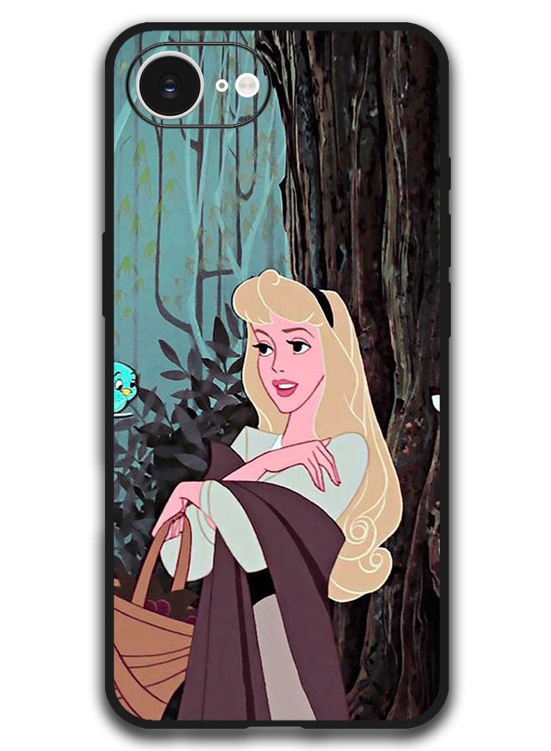 Theodor Case Compatible with Apple iPhone 17e / 16e 6.1 Inch Protection Shockproof Bumper Cover - Princess (2) - Image 1