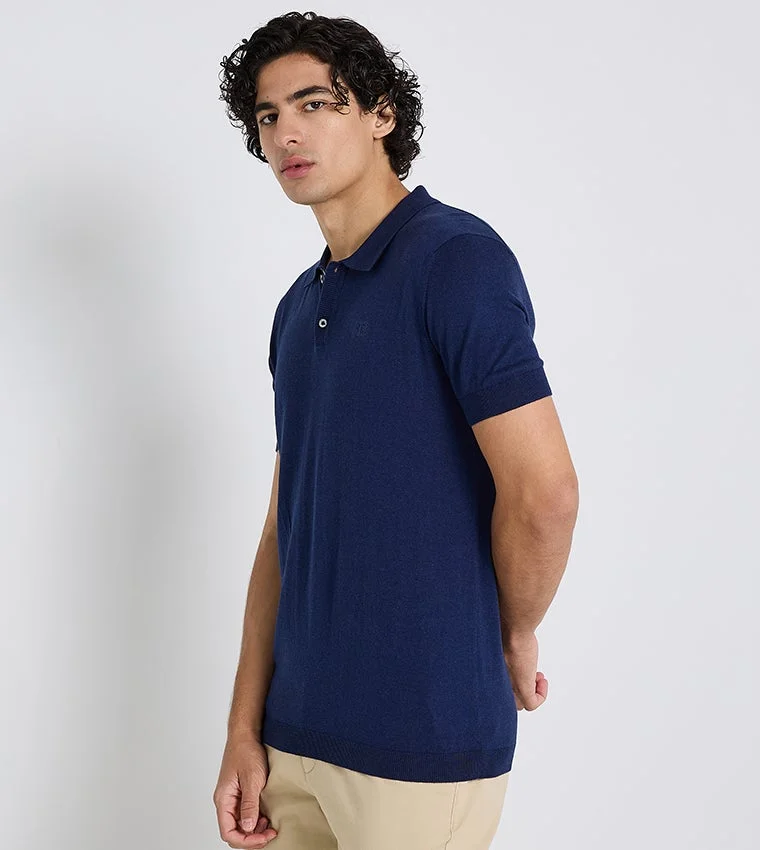 بين شيرمان Ben Sherman Men's Short Sleeve Solid Polo Tees