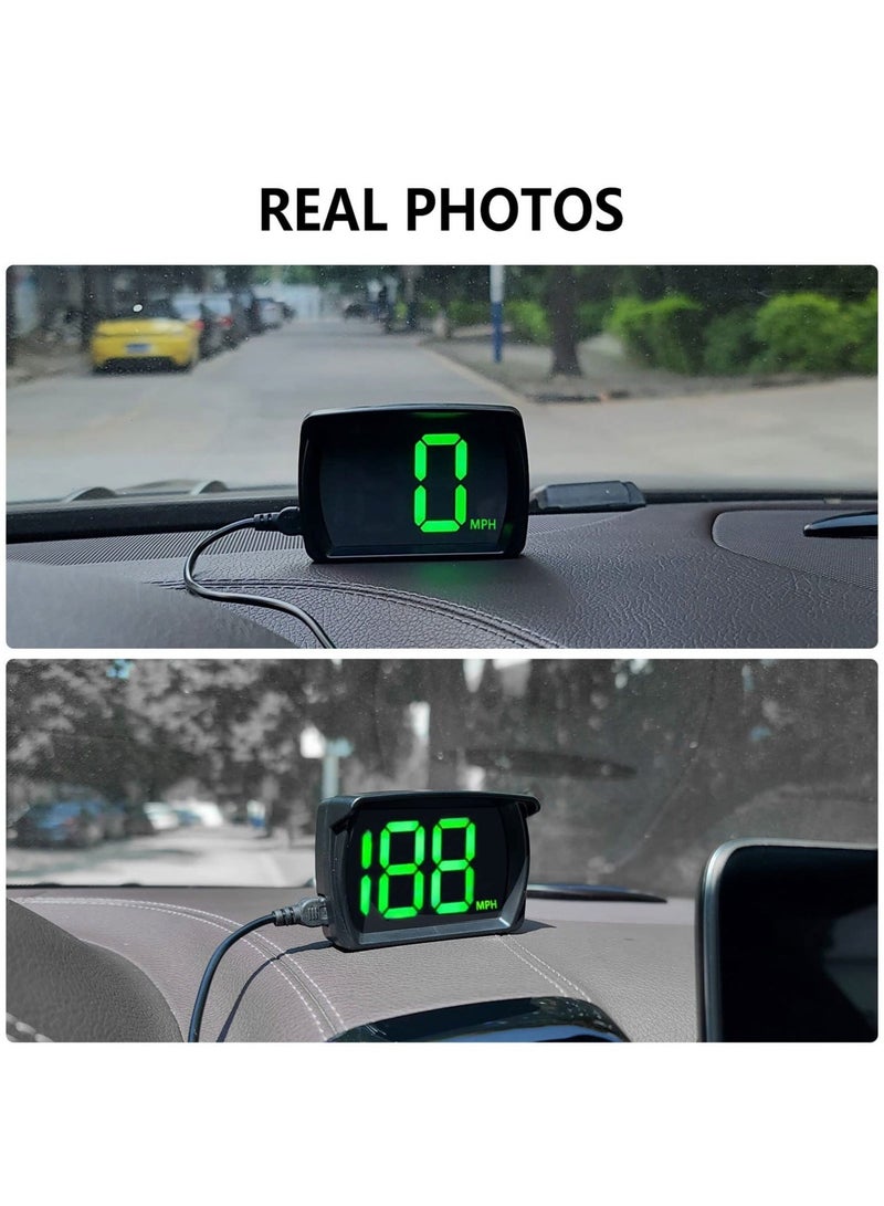 Captaintech , Car Hud GPS Speedometer, Head Up Display for Cars with Speed, Mph, USB Plug and Play, Suitable for All Cars - Image 5
