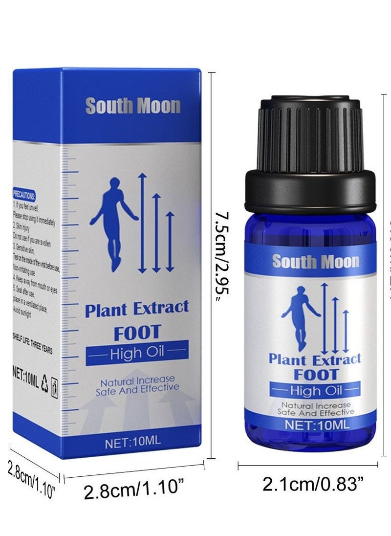SOUTH MOON - Height Growth Care Oil，Pure Natural Plant Heightening Essential Oil， Plant Extracts Promote Bone Growth ，Essential Foot Stimulation Oils Massage Growth，Promote Height Growth in Children and Adults - Image 1