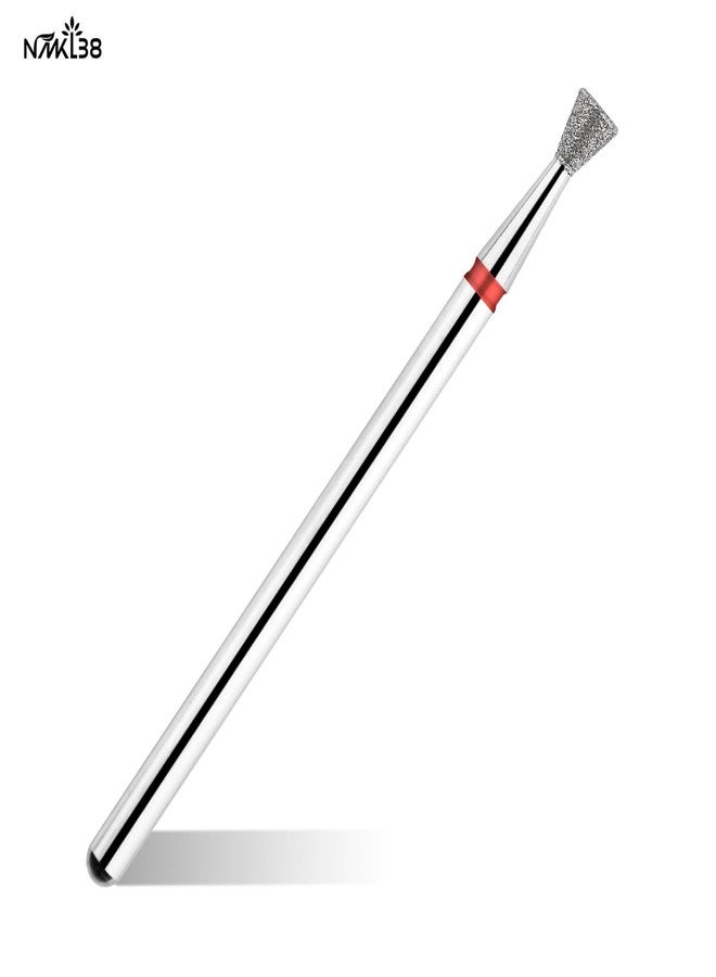 NMKL38 Tapered Diamond Nail Drill Bits for Nail Prep 3/32 Shank efile Bit Cuticle Cleaner Tool - Image 5