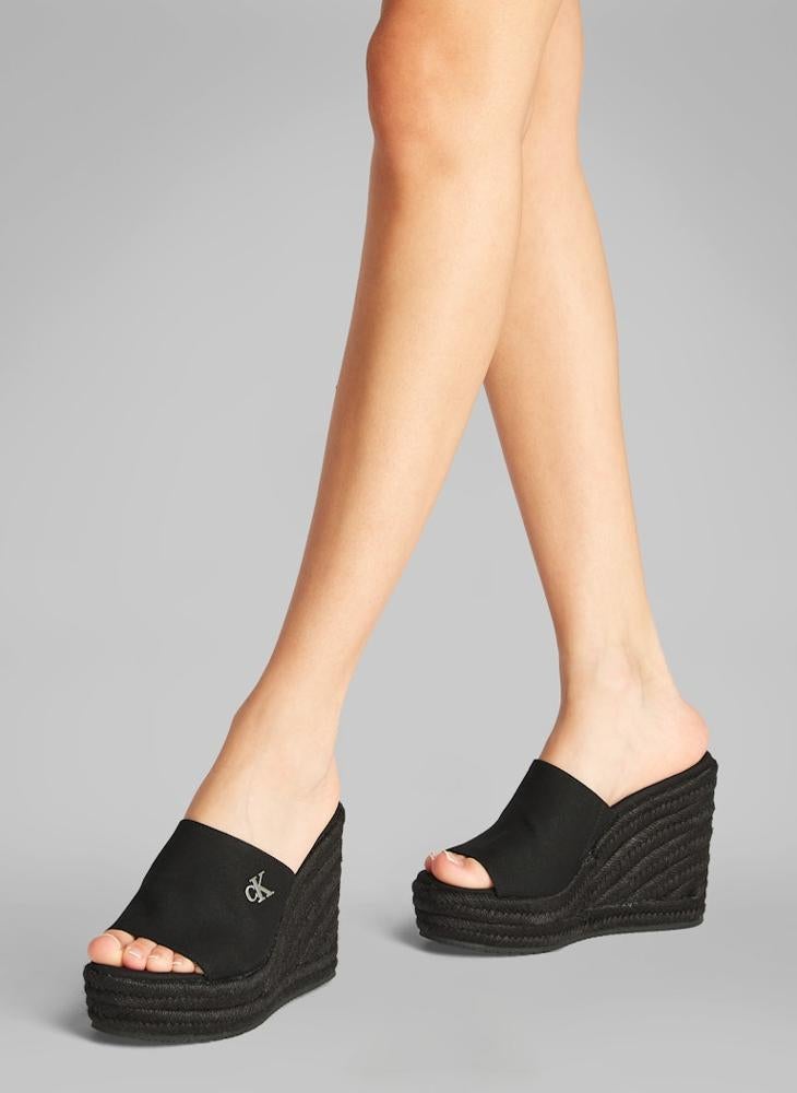Calvin Klein Jeans - WEDGE ROPE SLIDES - Image 1