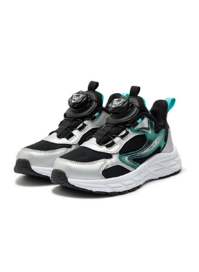 Knob Buckle】 New Spring Children's Running Shoes For Boys, Comfortable Soft And Bouncy, Versatile Boys' Athletic Shoes - Image 1