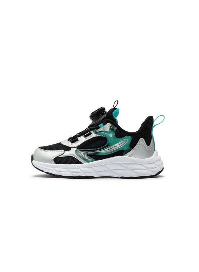 Knob Buckle】 New Spring Children's Running Shoes For Boys, Comfortable Soft And Bouncy, Versatile Boys' Athletic Shoes - Image 3