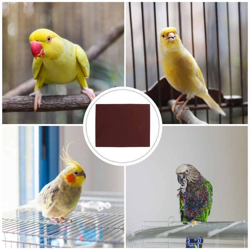 20 Pcs Bird Cage Sandpaper Sheets 220mm X 270mm for Beak and Claw Grinding Cage Liner Accessories - Image 4