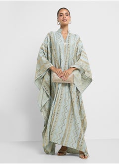 Khizana Embroidered Kaftan  - Image 4