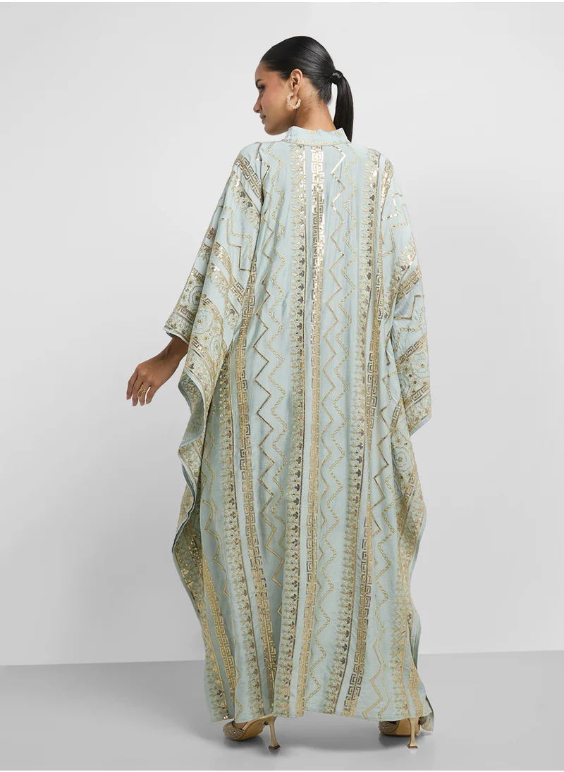 Khizana Embroidered Kaftan