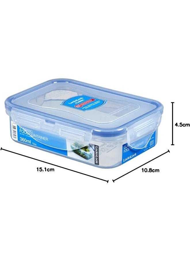 LocknLock - Food Container Rect 360ml - Image 1
