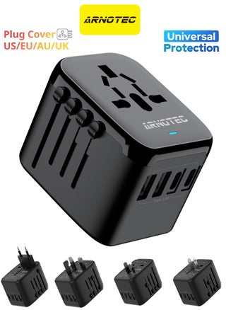 5 in 1 Travel Plug Adapter