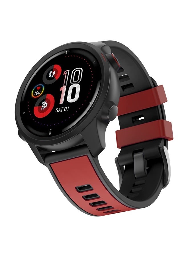 MYSNBKN for Garmin Vivoactive 3 Band, 20mm Silicone Replacement Bands for Galaxy Watch 3 41mm/Galaxy Watch 4 40mm 44mm/Active 2/Garmin Forerunner 245/Forerunner 645 - Image 1