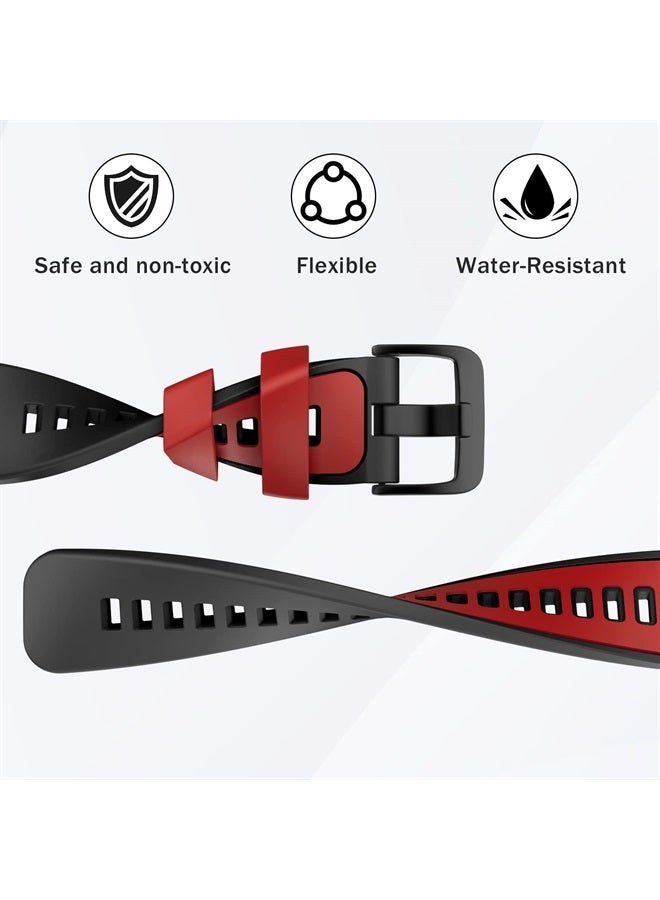 MYSNBKN for Garmin Vivoactive 3 Band, 20mm Silicone Replacement Bands for Galaxy Watch 3 41mm/Galaxy Watch 4 40mm 44mm/Active 2/Garmin Forerunner 245/Forerunner 645 - Image 3