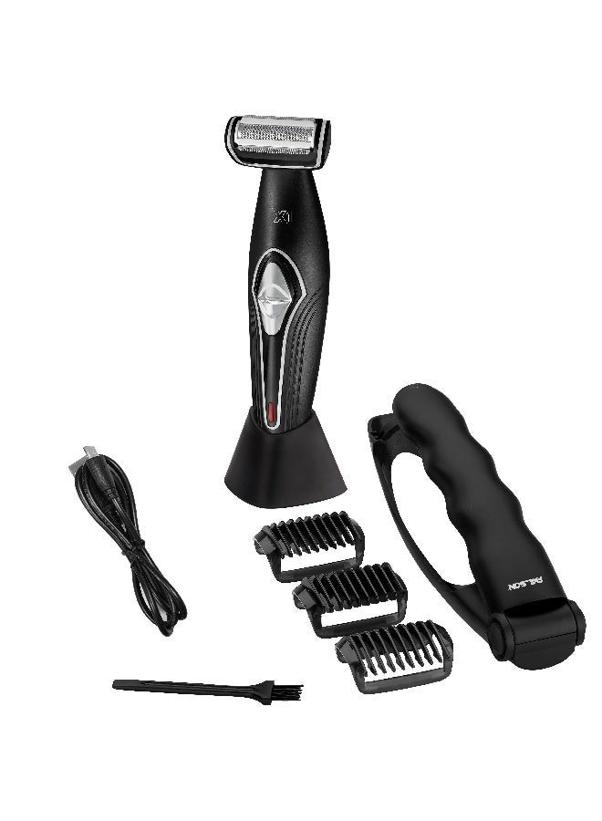 PALSON Men Body Shaver, Waterproof Ipx5, Li-Ion Battery, 40049 - Image 1