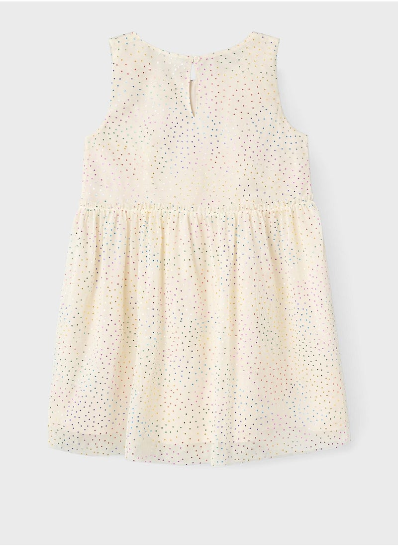 NAME IT - Kids Printed Midi Dress - Image 1