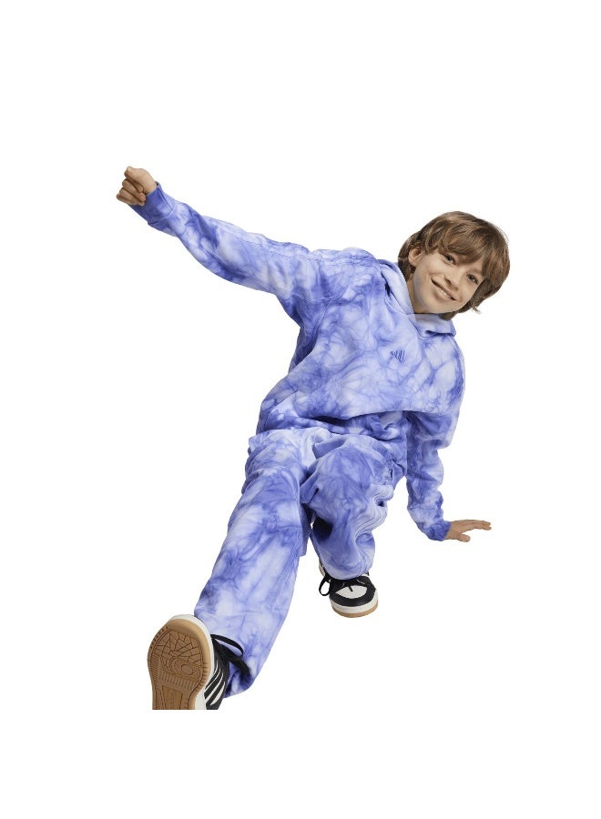 Adidas J Szn W Hd Blue Training Sweatshirts 7-8Y  - Image 3