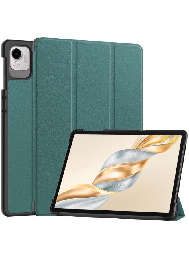 Smart Case For Honor Pad X9a/X9 Pro Tablet 11.5 Inch Tablet Cover with Pencil Holder, Soft TPU Smart Stand Back Cover Auto Wake/Sleep (Green) - Image 1