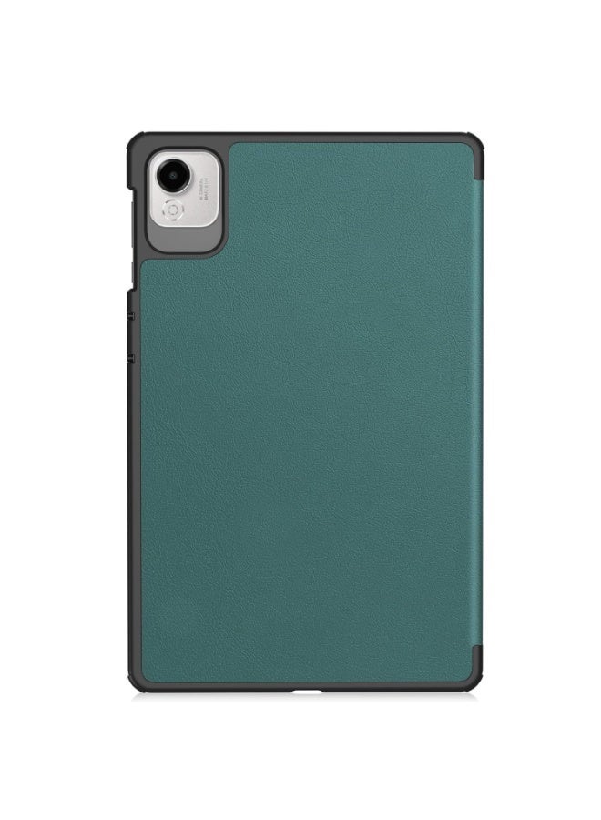 Smart Case For Honor Pad X9a/X9 Pro Tablet 11.5 Inch Tablet Cover with Pencil Holder, Soft TPU Smart Stand Back Cover Auto Wake/Sleep (Green) - Image 4