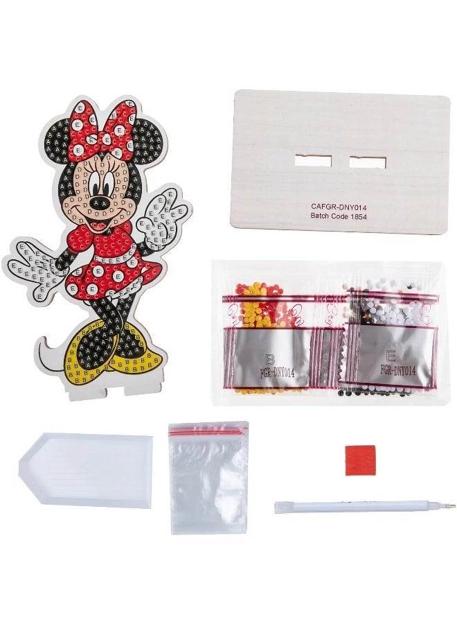 Craft Buddy Craft Buddy Disney Minnie Mouse Crystal Art Buddies Series 2 Diamond Painting Kit  - Image 2