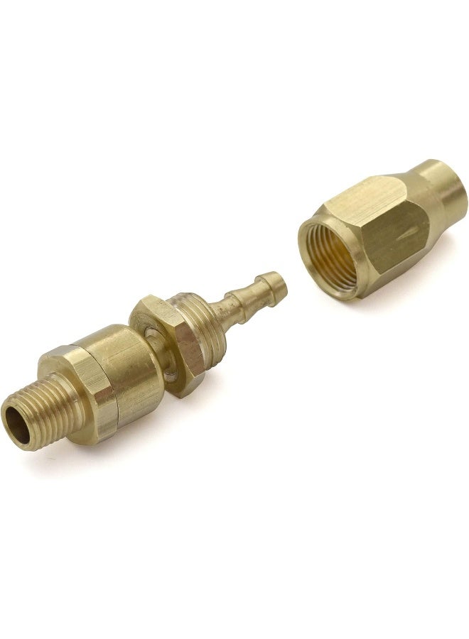 BluBird BLUBIRD Fast Fix - 1/4" Air Hose Assembly Repair Fitting - w/ 1/4" MNPT Swivel - FFSW14 - Image 3
