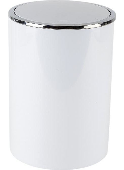 Primanova Lenox White Trash Can 