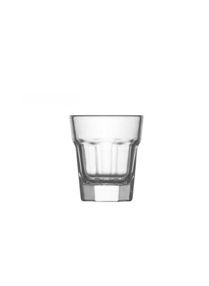 LAV 6 Pieces Aras Mini Shot Glass Set 45 Ml - Clear  - Image 1