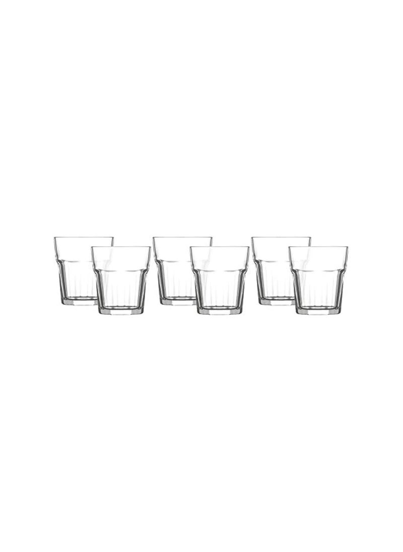 LAV 6 Pieces Aras Mini Shot Glass Set 45 Ml - Clear  - Image 2