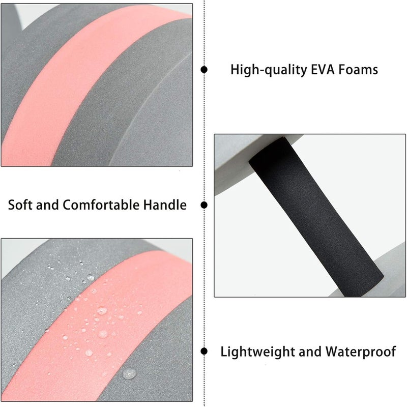 Timoo Aquatic Dumbells Set of 2 Water Dumbells Pool Resistance Water Weight Water Aerobics High-Density EVA-Foam Pool Fitness - Image 3