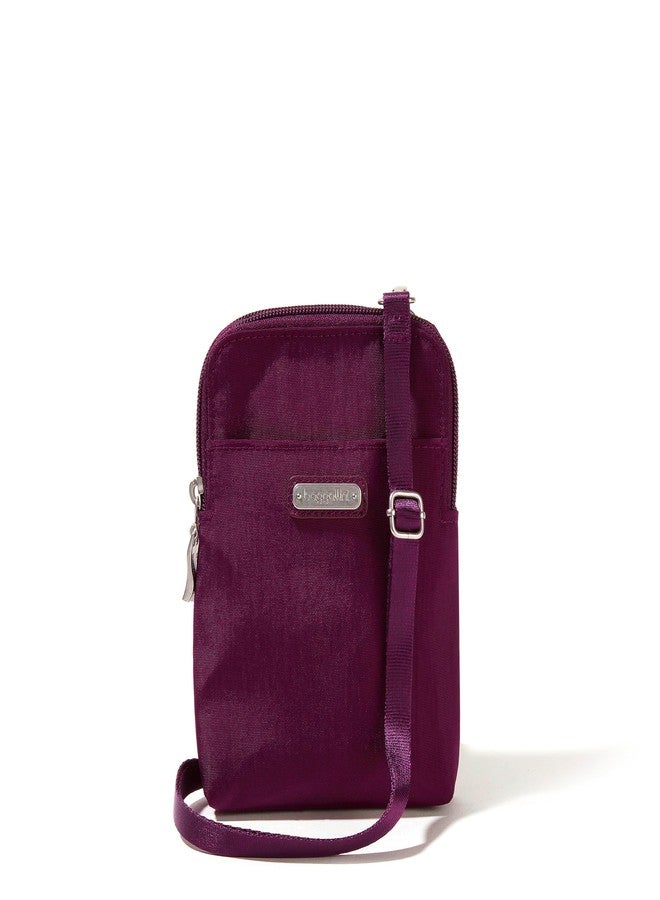 Baggallini Take Two RFID Bryant Crossbody, Mulberry, PROCESSING PROCESSING - Image 1